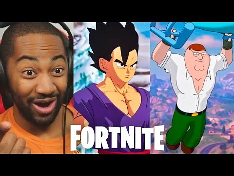 NON Fortnite Player Reacts to Crossover Trailers (Part 2)