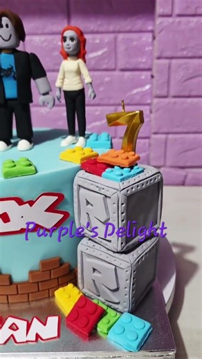 Roblox themed Cake ideas