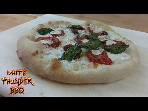 Fire Roasted Tomato Margherita Pizza Recipe - Wood Fired Pizza on the KettlePizza