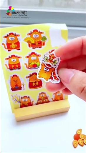 Các Mẫu Sticker Đẹp – Thiết Kế Theo Yêu Cầu, In Sắc Nét & Bám Dính Tốt ✨