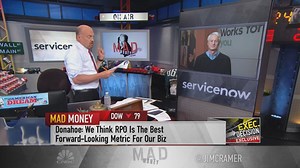 ServiceNow CEO talks with Cramer coming off the company's Q2 earnings