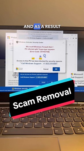 Windows Defender Scam Removal Explained