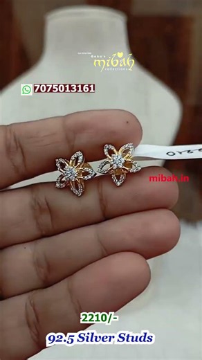 92.5 Silver Studs
