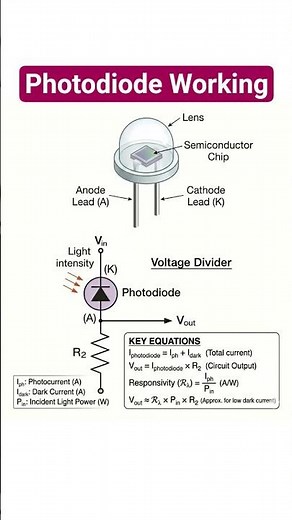 Photodiode sensor working principle and use case
