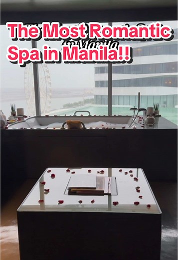 The Most Romantic Spa in Manila 💆🏻‍♀️🌹 #spa #massage #dateideas #jacuzzi #soakingtub #sauna #selfcare #spadate #pasay #wheninmanila #couple