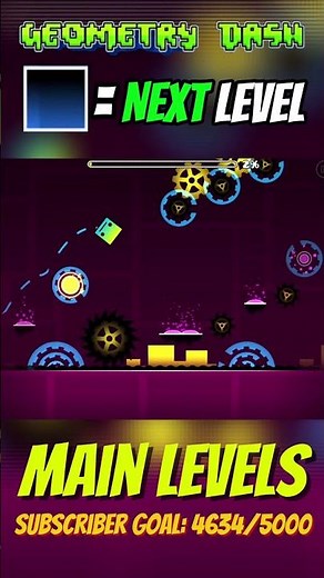 Every Block Changes The Level!💀💀💀 #youtubeshorts #geometrydash #gdupdate #gd #gaming #robtop