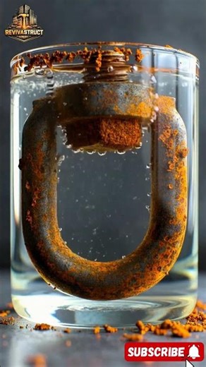 leaning a Rusty Bolt in Seconds | Easy Rust Removal Trick