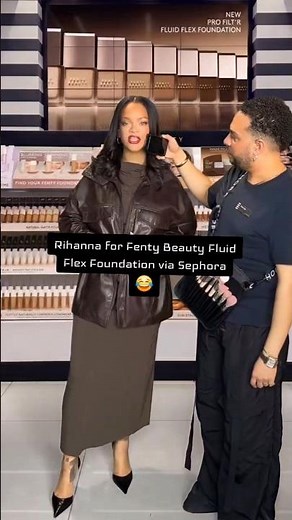 Rihanna for Fenty Beauty Fluid Flex Foundation via Sephora