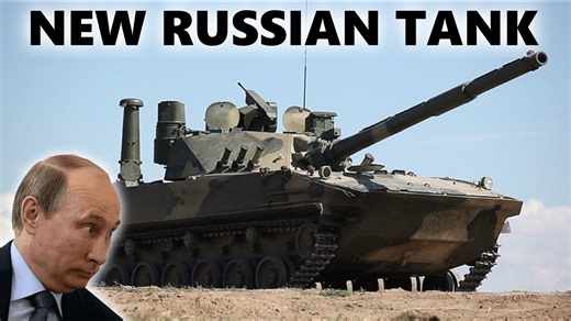 New Russian Tank - Sprut-SDM1 Light Tank