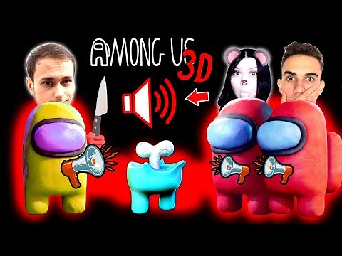 AMONG US 3D but EVERYONE IS TALKING NON ​​STOP!