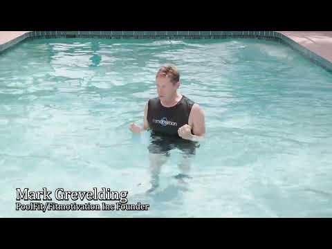 Water Fitness Tip - Sit a lot? Try this hip flexor stretch