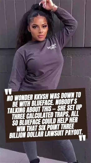 No wonder Kkvsh was down to be with Blueface. Nobody’s talking about this — she set up three calculated traps, all so Blueface could help her win that six point three BILLION dollar lawsuit payout.#tiktok #fyp #usa #Blueface #kkvsh