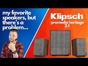 Klipsch Promedia Heritage 2.1: Best speakers for your desk!