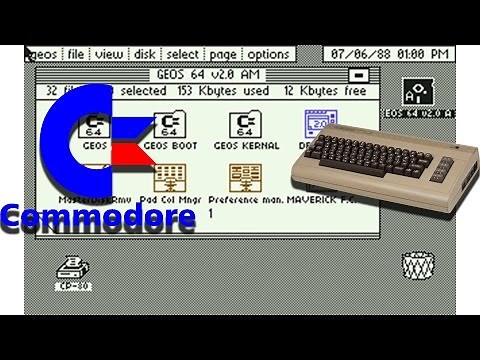 GEOS | GUI Based OS For The Commodore 64 from 1986 | Retro Tech