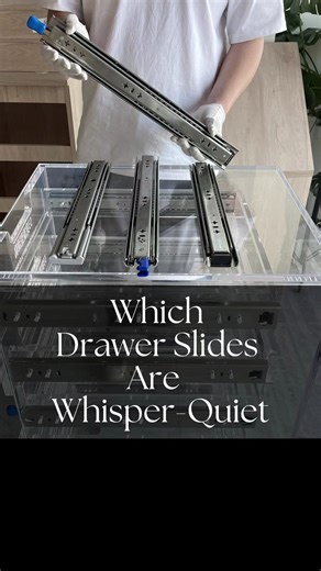 Livranger | The Silent Showdown: Which Drawer Slides Are Actually Whisper-Quiet? #silentdrawers #drawerslides #drawerslider #kitchendesign... | Instagram