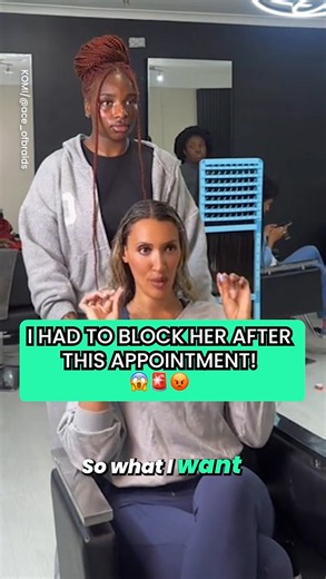 The client wanted half off the price - the hairdresser had a perfect response