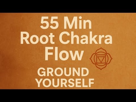 Root Chakra Yoga 55 Min | Grounding Hip Openers + Supported Bridge (No Standing)