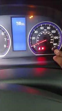 Honda CRV 2011 oil life service reset