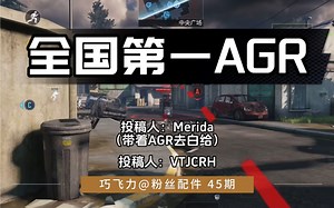 全国第一AGR配件#使命召唤手游