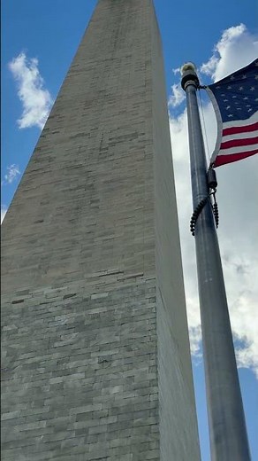The Washington Monument Up Close 🇺🇸 ⭐