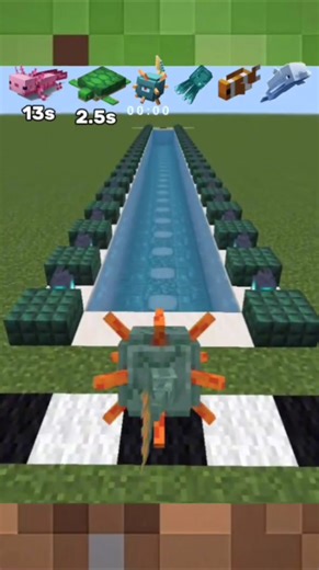 Aquatic Mobs Race | #viral #mha #youtubeshorts