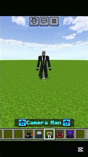 TV Man #minecraft #minecraftsurvivalseries100days #shortvideos #gaming