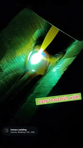 TIG Welding Wide Gap Technique 🔥 Easy Start for CS & SS | #Shorts