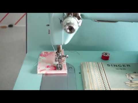 Testing Singer 348 Sewing Machine