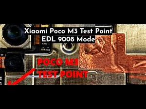 Xiaomi Poco M3 Test Point EDL 9008 Mode Repair Dead Boot, Unbrick #gsm_free_equipment