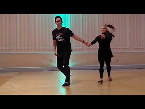 Jordan Frisbee and Tatiana Mollmann - West Coast Swing Pro Show Demo - ESS Boston Camp 2022