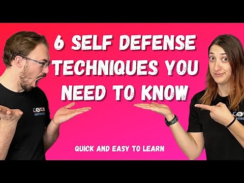 6 Self Defense Techniques You Need To Know! Krav Maga Training