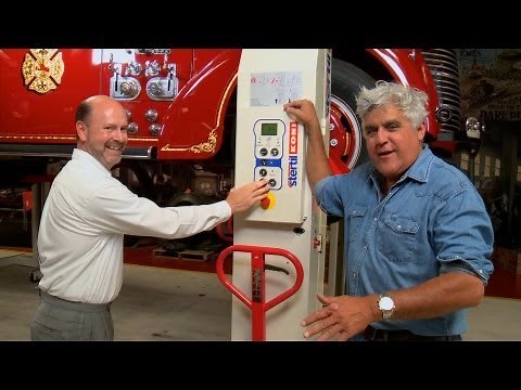 Mobile Column Lifts - Jay Leno's Garage