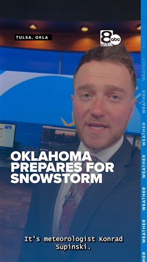 Meteorologist Konrad Supinski gives the latest update for the incoming freezing temperatures and possible snowfall for Oklahoma this weekend. ❄️ Read more here: https://bit.ly/4qxyOIU | NewsChannel 8 - Tulsa