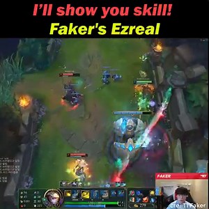 5.8M views · 42K reactions | I’ll show you skill! Faker's Ezreal | Faker - League of Legends: Wild Rift Funny Moments | Facebook