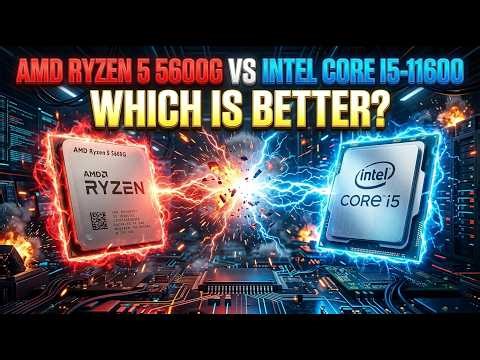 RYZEN 5 5600G VS INTEL CORE i5 | WHICH ONE SHOULD YOU BUY? 🤔