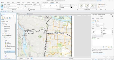Labels are not Retained in the Layout View in ArcGIS Pro