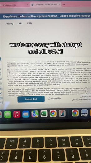 i’m still shocked over this hack #studyhacks #essay #chatgpt #studywithme #bypassai