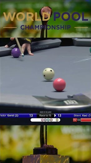 RACK 27 | FEDOR GORST VS EKLENT KACI | 2024 WORLD POOL CHAMPIONSHIP | #9ball #billiards #highlights