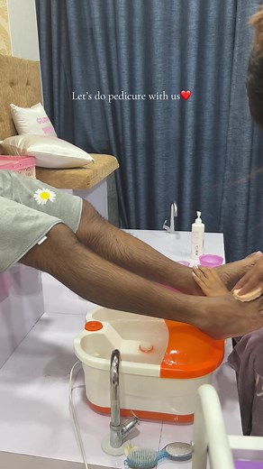 Let’s do Pedicure with us❤️ . . #pedicure #pedicuretools #pedicuretime #makeupstudio #pedicurestation