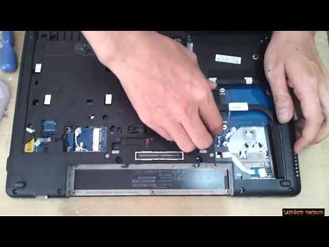 HP ProBook 650 G1 Disassembly and fan cleaning