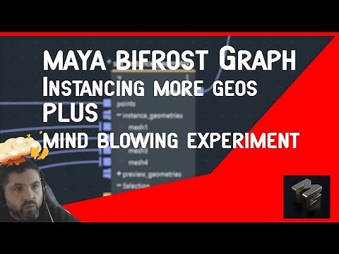 Maya tutorial: Bifrost Graph instance multiple objects tutorial