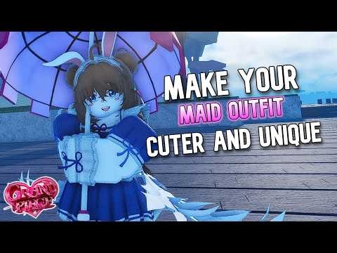 [GPO] How To Make YOUR Maid Outfit BETTER and Unique..