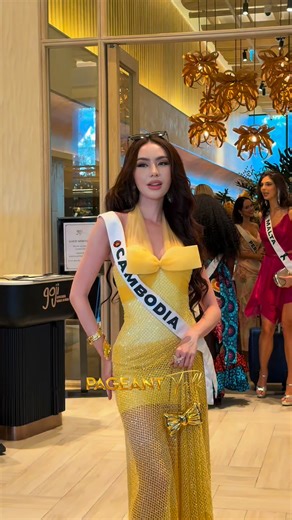 SUAY MAK! Miss Universe Cambodia 2025, Nearsicheata Thai is more than ready to heat up the Aquaverse Swimsuit Competition happening today! 🔥👙✨ #pageanttalk #MissUniverse2025 | Pageant Talk