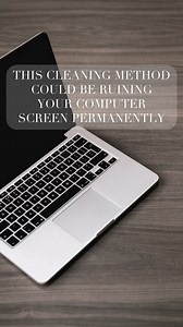 This #cleaning method could be ruining your #computerscreen permnently #CleaningHacks | Madame Sweat