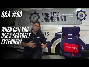 Q&A #090 - When can you use a Seatbelt Extender?