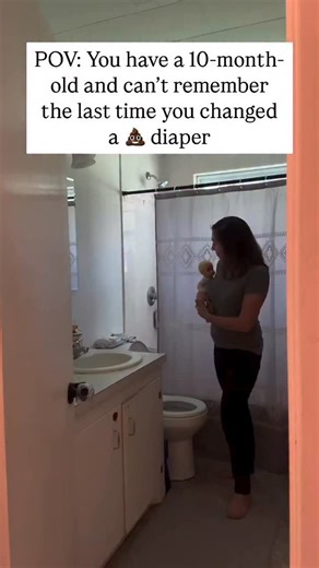 Okay here’s what I did to avoid most poopy diapers with baby Marilyn 🙌: STEP 1: from the day she was born, I offered her the potty every time she woke from a nap. (With a newborn this is about every hour or two.) STEP 2: I took her diaper off STEP 3: I put the newborn “top hat potty” between my legs STEP 4: I held Marilyn over the potty, gently by the thighs, with her back leaning against my torso STEP 5: I made the “psssss” and grunting cues, alternating STEP 6: because of hormones and instinc