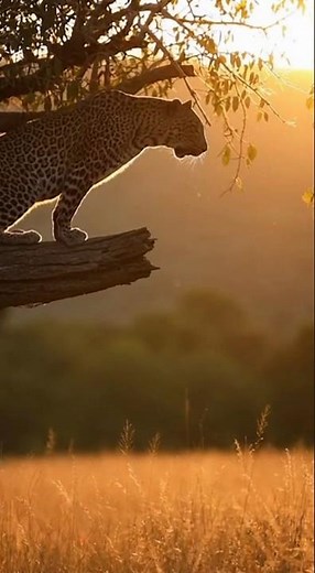 Cheetah’s Wild Leap🙄