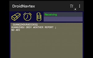 业余无线电安卓应用之Droid Navtex(航行警告播发解码软件)