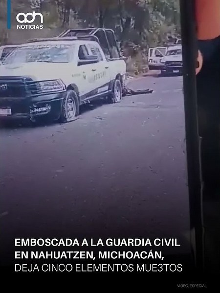 Violent ambush in Nahuatzen: National Guard support reported amid narco-blockades.