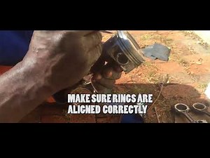 CHEVROLET SPARK - HOW TO FIT PISTON INTO BLOCK